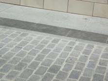 Pavimentación adecuada con adoquines